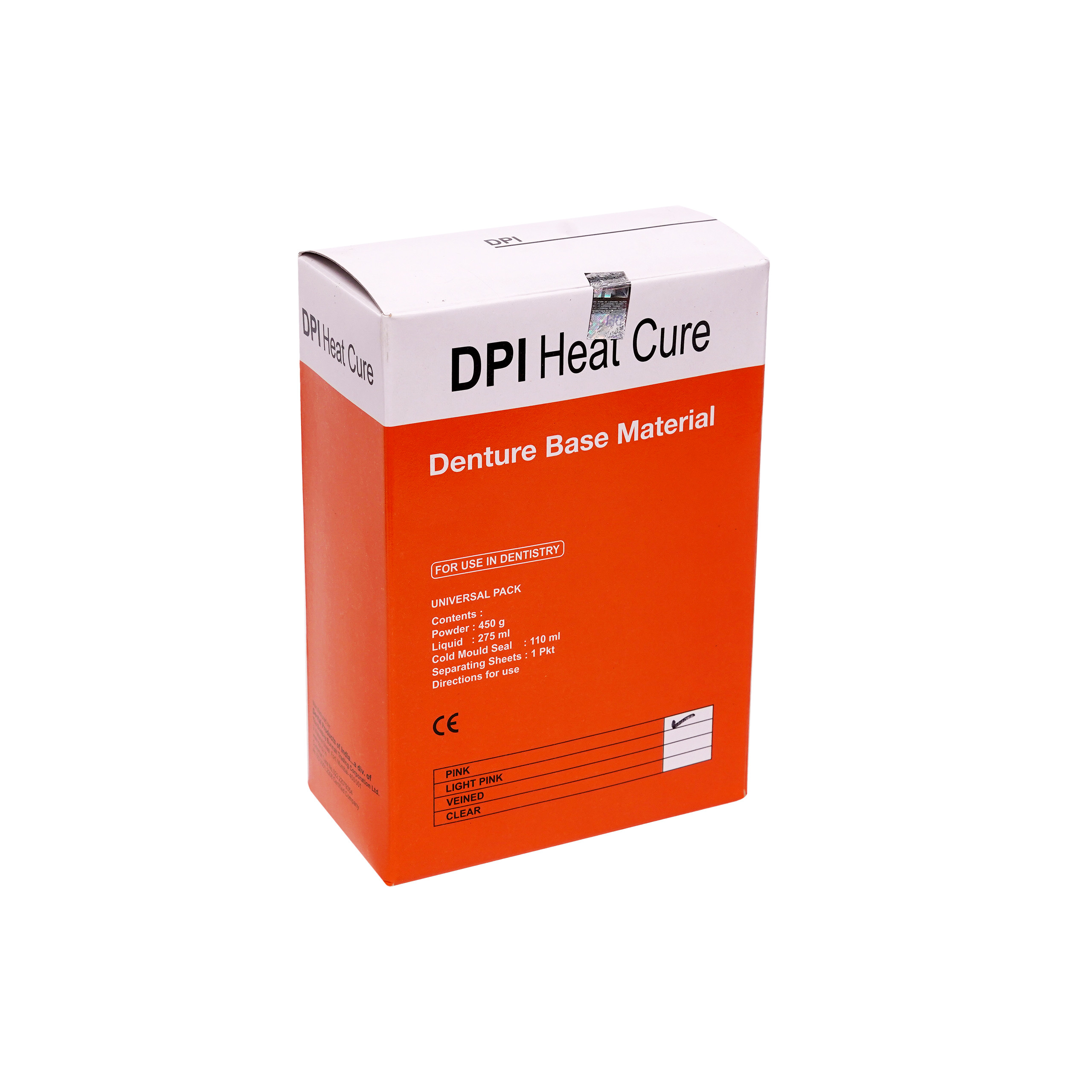 DPI Heat Cure Cold Mould Seal  - 450ml